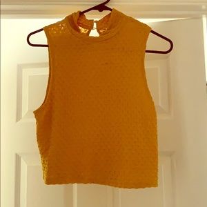 Burnt yellow top